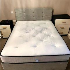 king size bed + headboard
