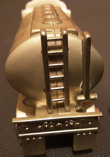 petrol tankard clock, heavy item