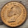 Great Britain 1946 1/4d Farthing Beautiful Uncirculated Red Image 2