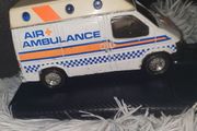 RARE 1989 Ford Transit air ambulance diecast model