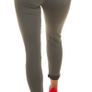 High Waist Slim Jeans With Drawstring Size 34 36 38 Image 2