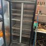 Club Orange double door glass display drinks fridge Image 2