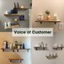Shelves Wood Wall Mounted Shelf, Rustic Shelves Set Of 5 Multiple Colours Available (free Shipping) Image 5