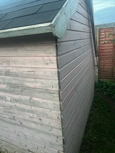 2 storey wooden playhouse