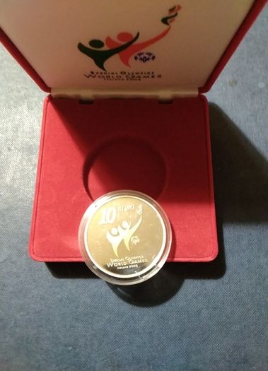 Central Bank  Proof Silver Coin