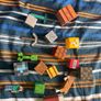 minecraft sword , figures and book Image 2