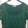 Papaya Green Lace Dress size 12 Image 2