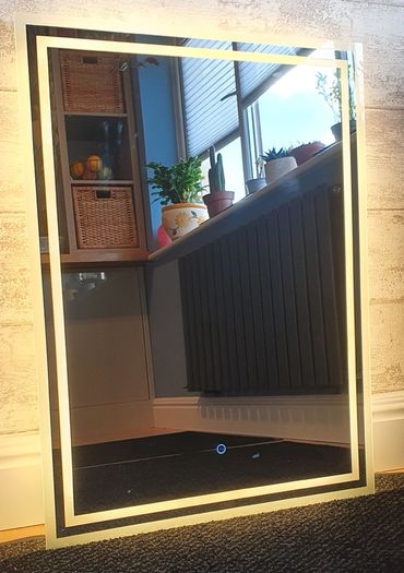 LED Bathroom Mirror Demister Antifog Defogger Fog Free