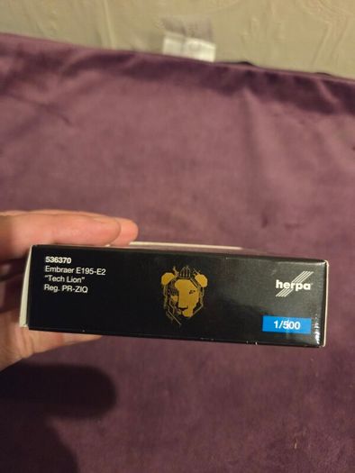Brand New Herpa Embraer E195-E2 "Tech Lion" Scale Model