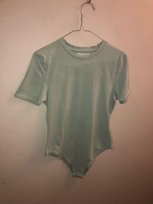Green bodysuit (size 10-12)
