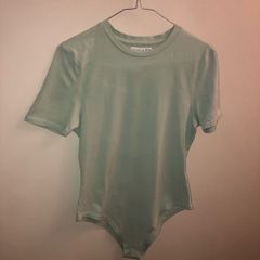 Green bodysuit (size 10-12)