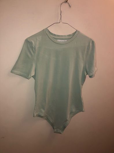 Green bodysuit (size 10-12)