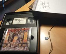 Live Cannibalism VHS/CD (signed) Cannibal Corpse