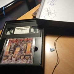 Live Cannibalism VHS/CD (signed) Cannibal Corpse