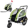 Childrens Bike Trailer with Jogger Mode and Suspension Image 2