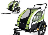 main image for ad Childrens Bike Trailer with Jogger Mode and Suspension
