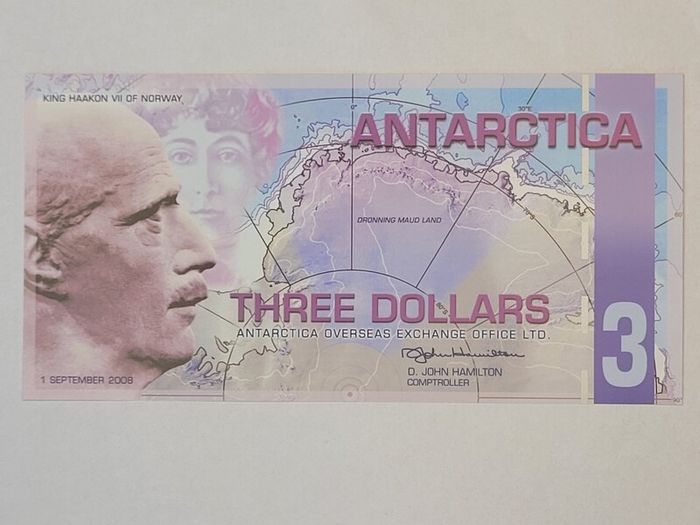 Antarctica 2008 Dollar notes