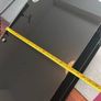 TV glass shelved corner unit Image 3