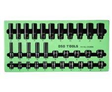 DSD Tools 32pc 3/8" Deep & Shallow Impact Socket Set