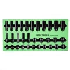 DSD Tools 32pc 3/8" Deep & Shallow Impact Socket Set