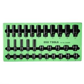 DSD Tools 32pc 3/8" Deep & Shallow Impact Socket Set