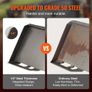 1/4" Skid Steer Attachment Plate, Skid Steer Mount Plate with 2.28" Hitch Receiver, Quick Attachment Loader Plate, Compatible with Deere, Kubota, Bobcat Image 2