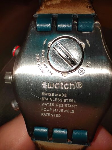 Swatch Irony Chrono Blue - used, very good condition.