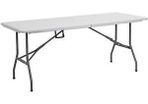 6ft Folding Banquet Trestle Table Buffet
