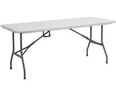 6ft Folding Banquet Trestle Table Buffet