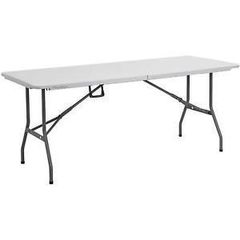 6ft Folding Banquet Trestle Table Buffet
