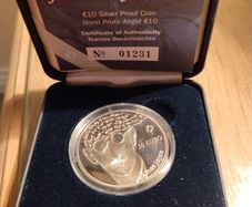 James Joyce Sterling Coin