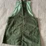 Pinafore dress - Age 11/12 - Green Cord Image 5