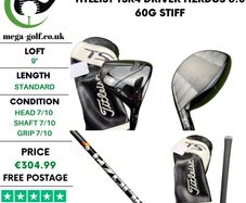 Titleist TSR4 Driver / 9 Degree / Hzrdus 6.0 60g Stiff