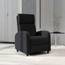 Recliner armchair reclining lounge chair - back adjustable up to 160 integrated footrest Image 5