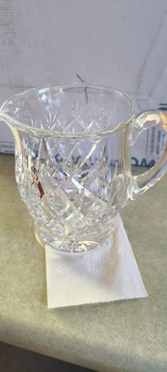 Waterford Boyne Cut Pitcher | Crystal Juice Jug