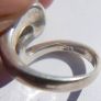 Vintage Elegant Retro Sterling Silver 925 Ring Size L - 5,63g Image 6