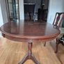 crystal cabinet, table with chairs Image 6
