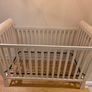 sleigh-style  baby crib and changing table Image 3
