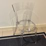 1 x Stein transparent acrylic chair Image 2