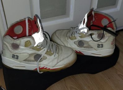 Air Jordan 5 Retro OFF-WHITE Sail