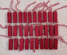 Craft 30 Wooden Blocks