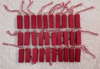 Craft 30 Wooden Blocks