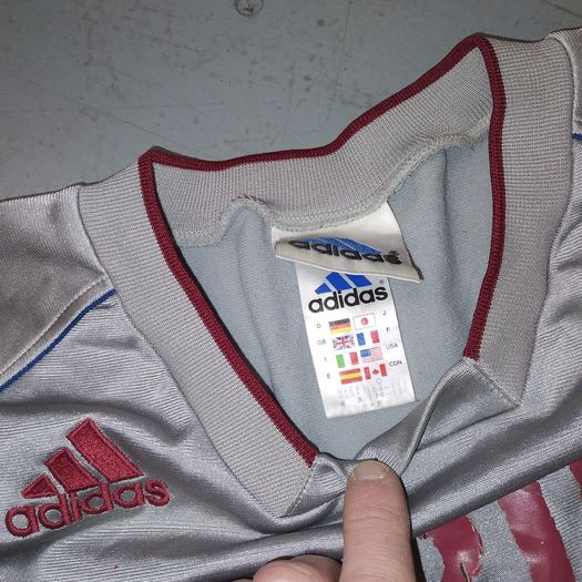 Japan Player Issue 2001 Goalkeeper Jersey adidas Shirt Soccer Football Samurai Blue Kirin