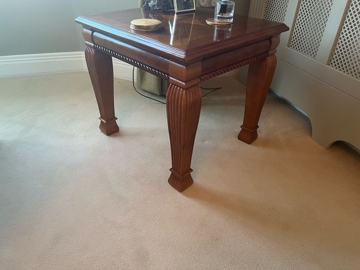 Trio of tables Console, Coffee & Lamp