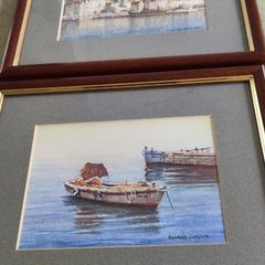 Set of 2 framed print by  EGUARD GAROUN