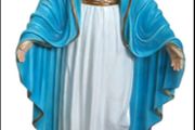 large statute of our lady miraculous