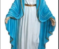 large statute of our lady miraculous