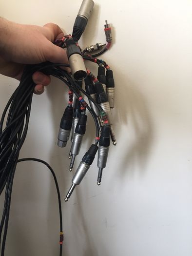 patch bay SwichCraft with long cables (1of2)