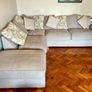 Corner Sofa | Footstool | Pillow Back Image 7