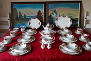 46 Piece Royal Albert Old Country Roses Bone China Dinner And Tea Service / Set For 6 Person Setting Made In England
